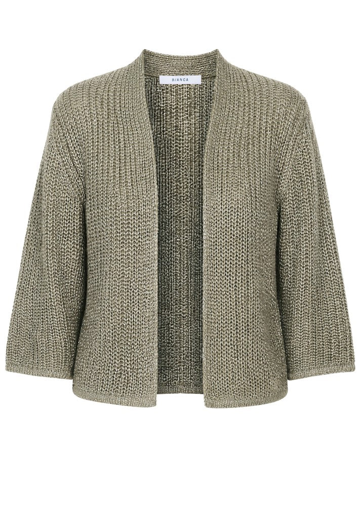 88012 BIANCA - HEIDE Cardigan 568 sage