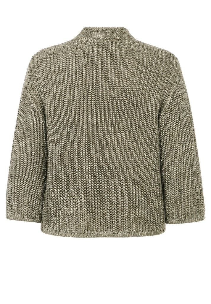 88012 BIANCA - HEIDE Cardigan 568 sage