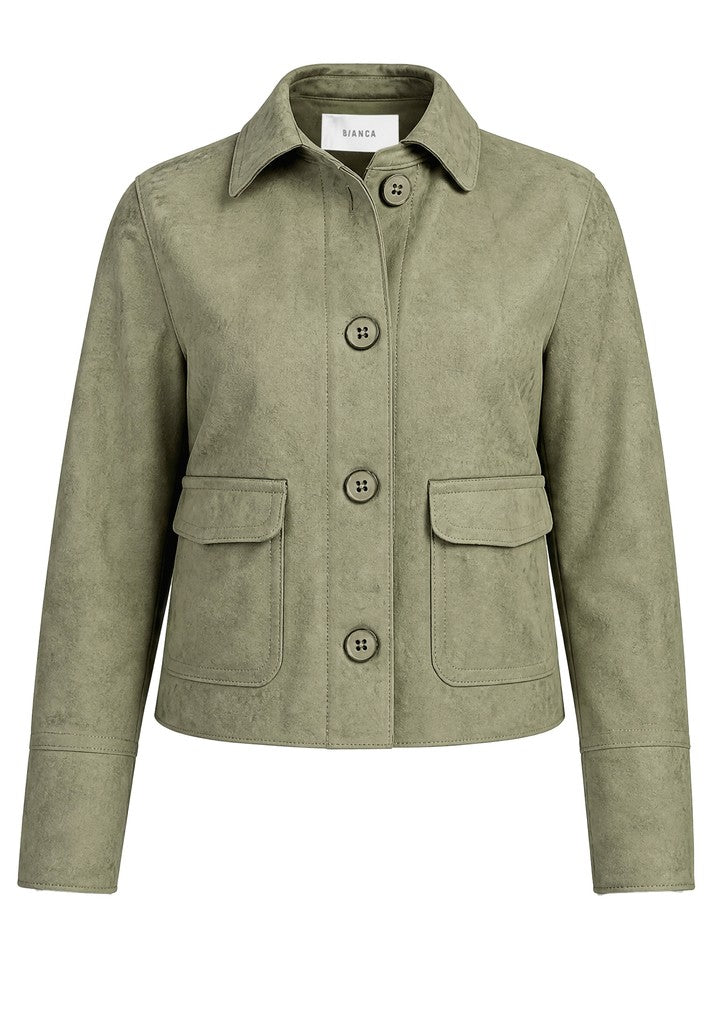 4009 BIANCA - KATHERIN Damen Blazer 570 dark sage