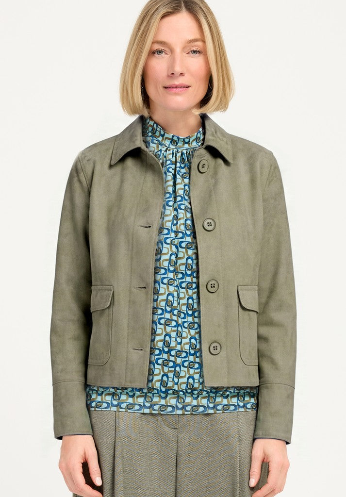 4009 BIANCA - KATHERIN Damen Blazer 570 dark sage