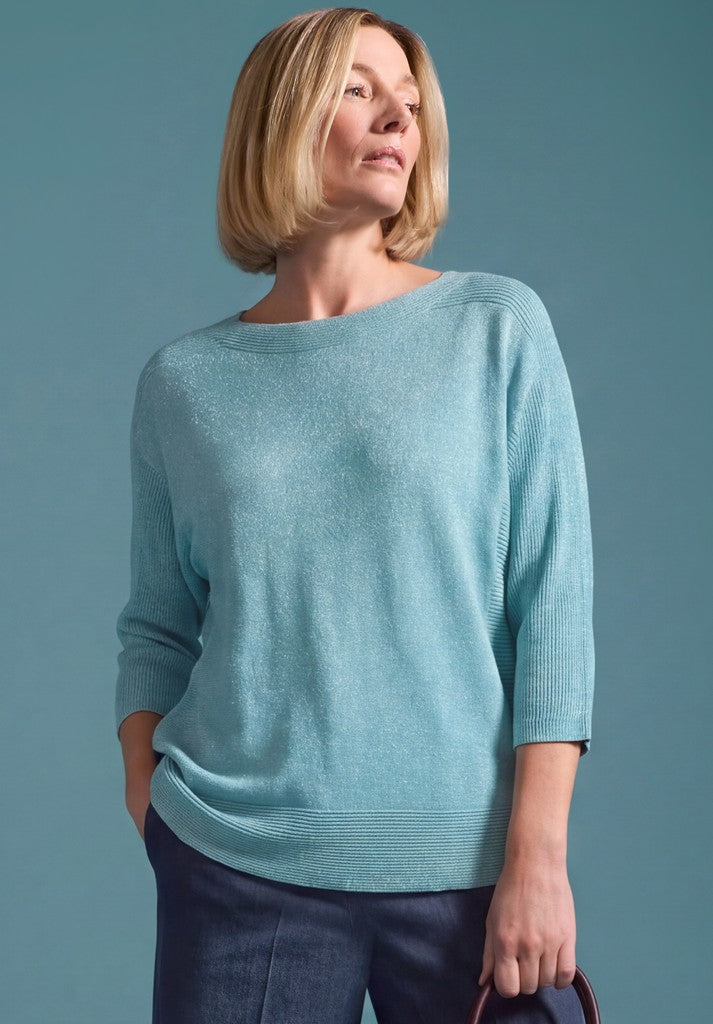 88014 BIANCA - OLINDE Pullover 443 stone blue