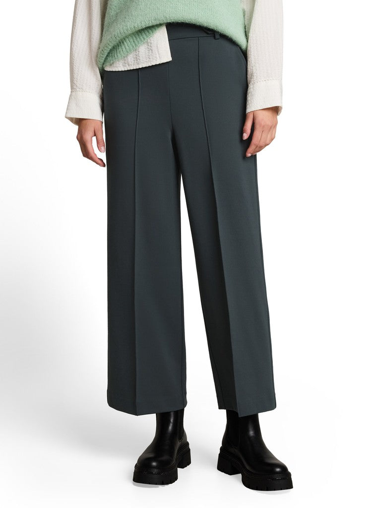1052969 TOM TAILOR wmn - Culotte Hose mit elastischem Bund 14406 Darkest Olive