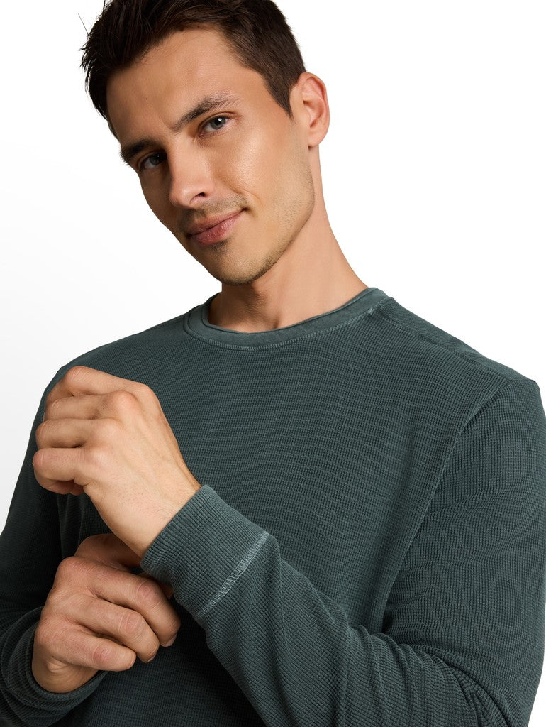 1052672 TOM TAILOR men - Langarmshirt im Used-Look 14406 Langarmshirt im Used-Look