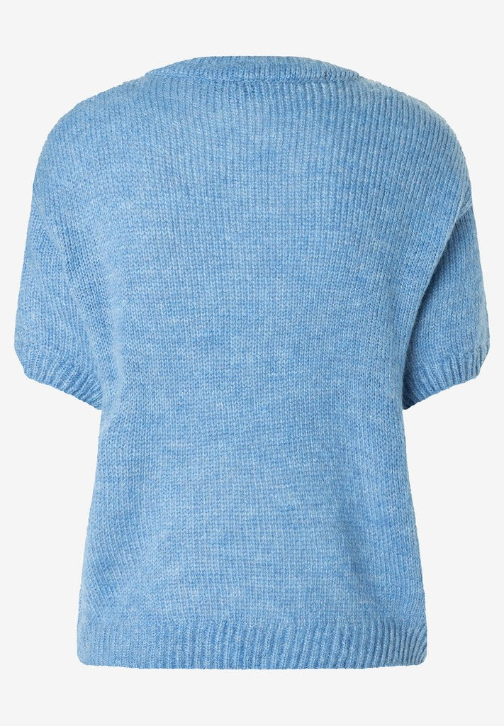 61921454 MORE&MORE - Cape-Pullover 0353 autumn blue