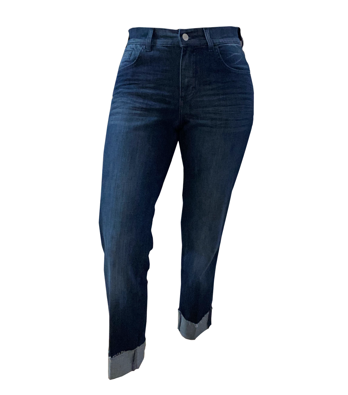 350 DARLEEN CROP TU FRINGE - ANGELS Jeans - 3258 blue used