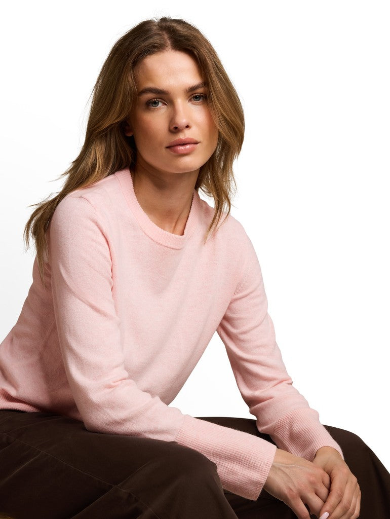 1053393 TOM TAILOR wmn - Strickpullover mit Kaschmir-Anteil 41109 light pastel pink melange