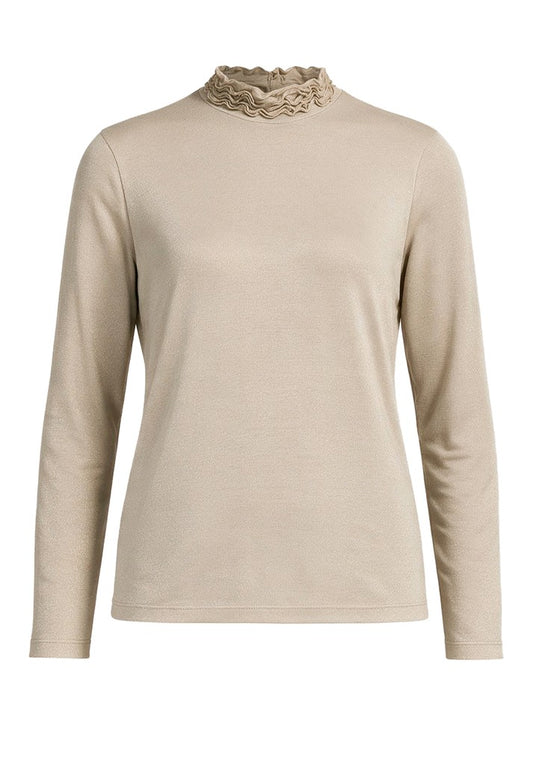 86069 GRETA - BIANCA Shirt 146 light sherry melange