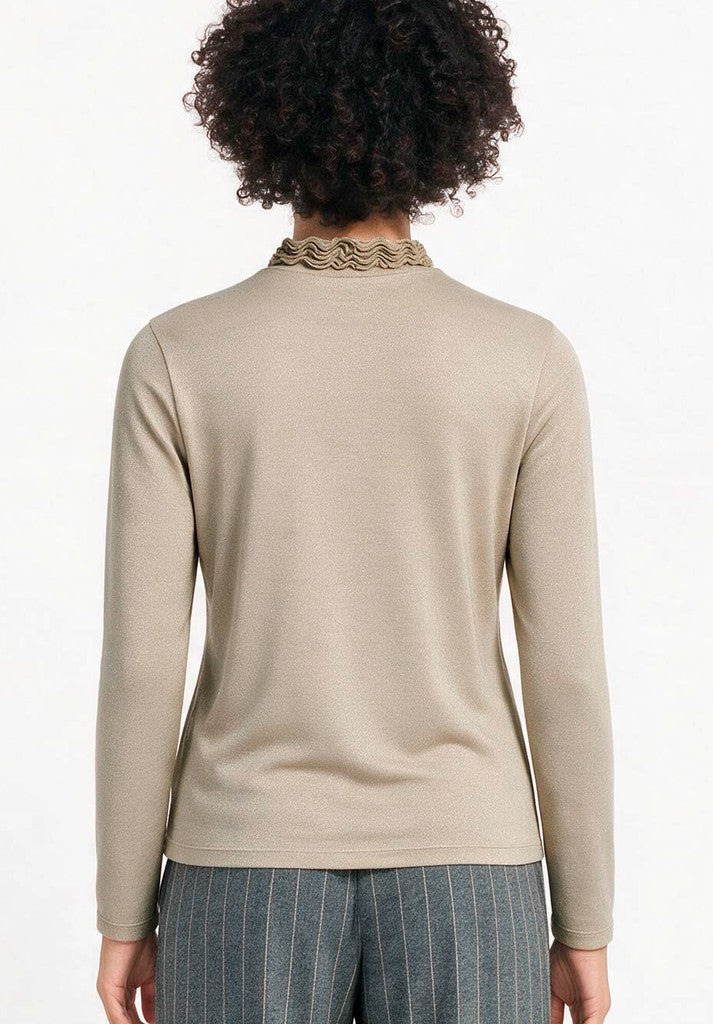 86069 GRETA - BIANCA Shirt 146 light sherry melange