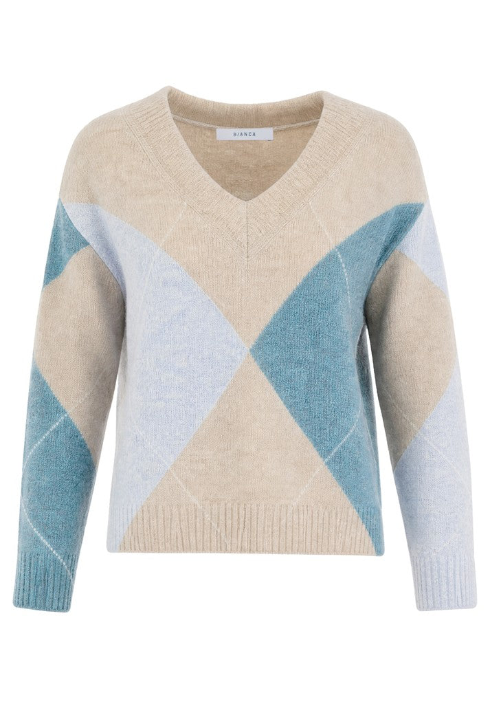 88025 VENUS - BIANCA Pullover 799 grey mix