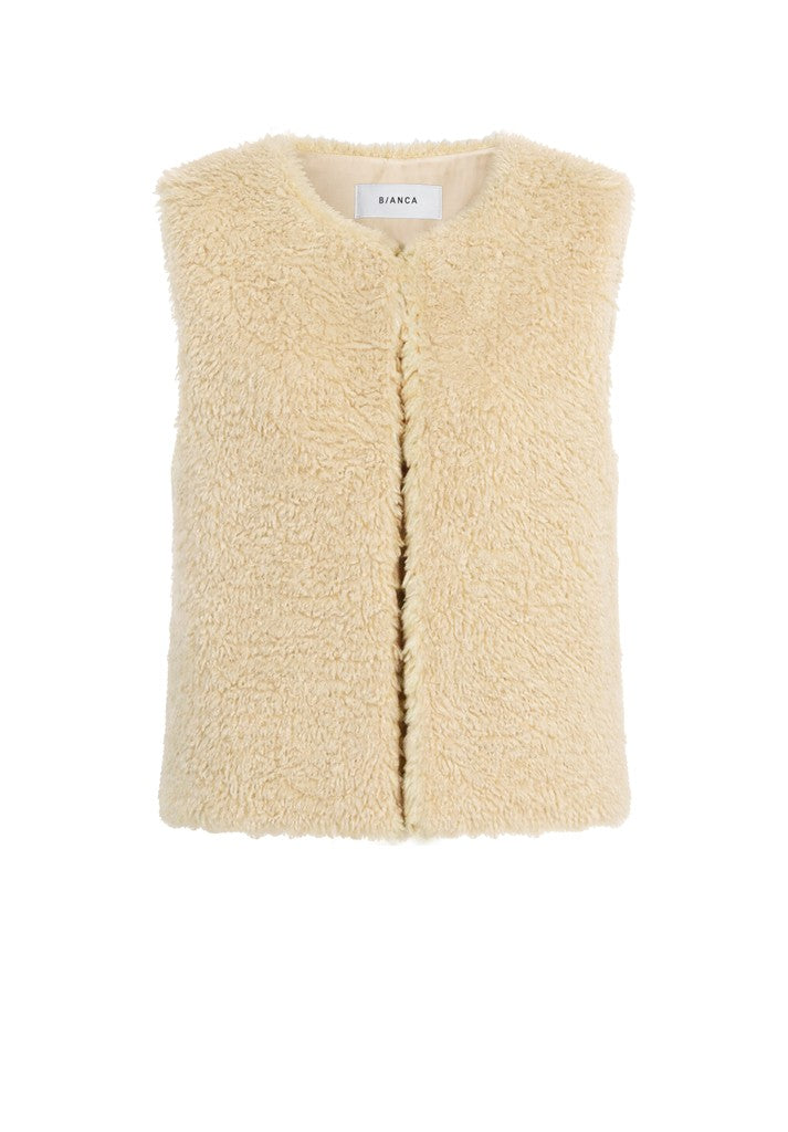 83002 TABEA - BIANCA Weste 145 light sherry
