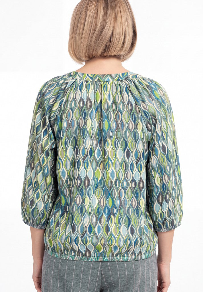 86058 MALA - BIANCA Shirt 599 green mix