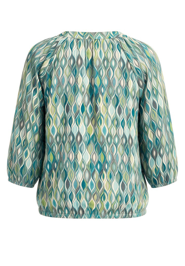 86058 MALA - BIANCA Shirt 599 green mix