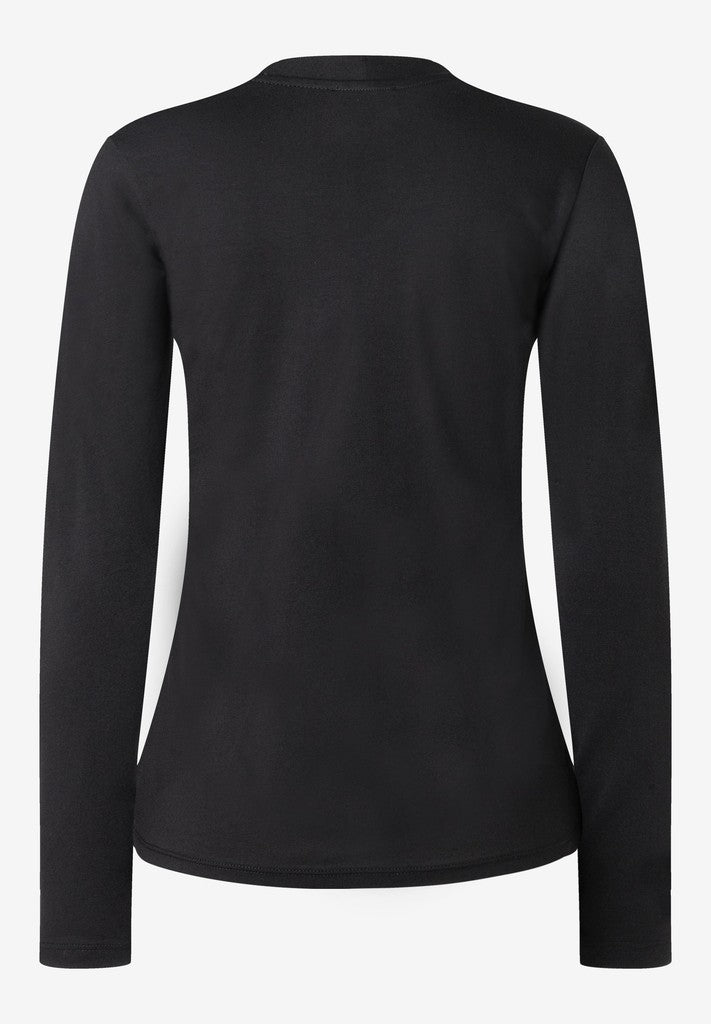 61930578 MORE&MORE - Basic Shirt 0790 black
