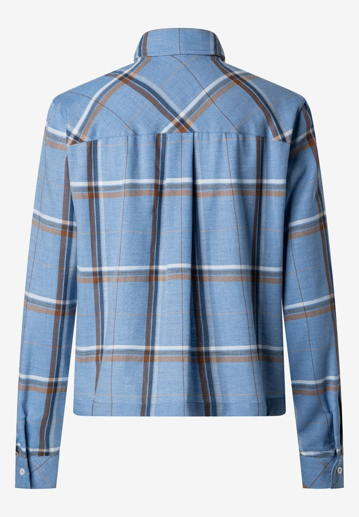 61082055 MORE&MORE - Sportive Check Blouse 5353 big woven check