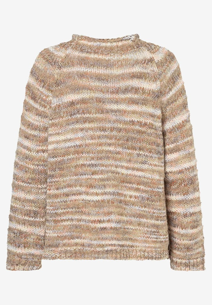 61101050 MORE&MORE - Cropped Pullover 4244 beige
