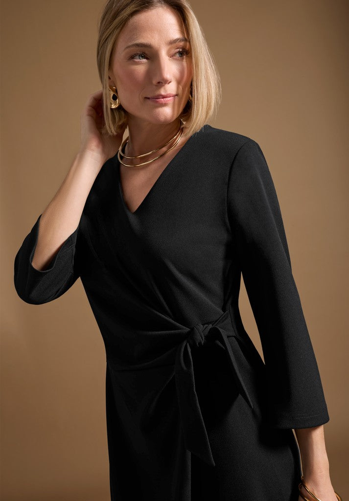 87006 BIANCA - WIRA Kleid 070 black