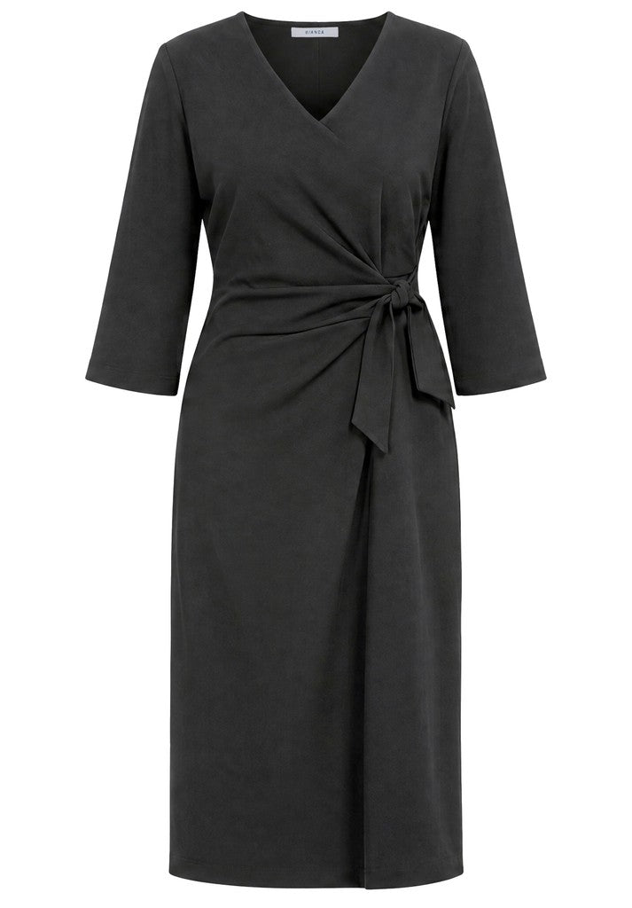 87006 BIANCA - WIRA Kleid 070 black