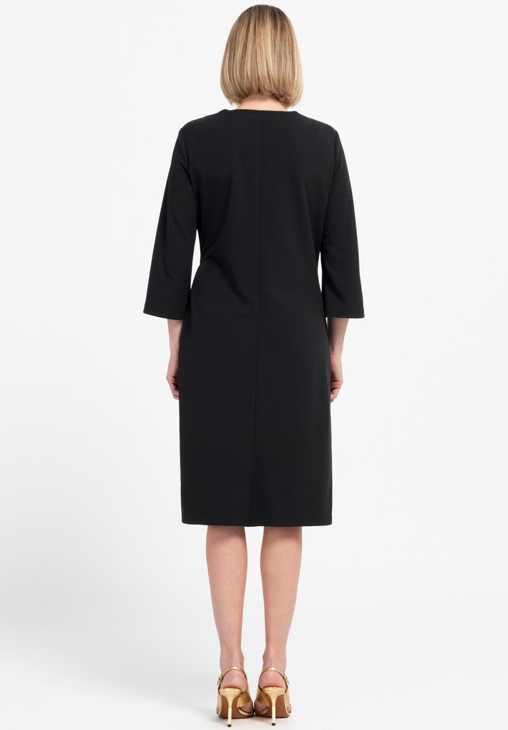 87006 BIANCA - WIRA Kleid 070 black