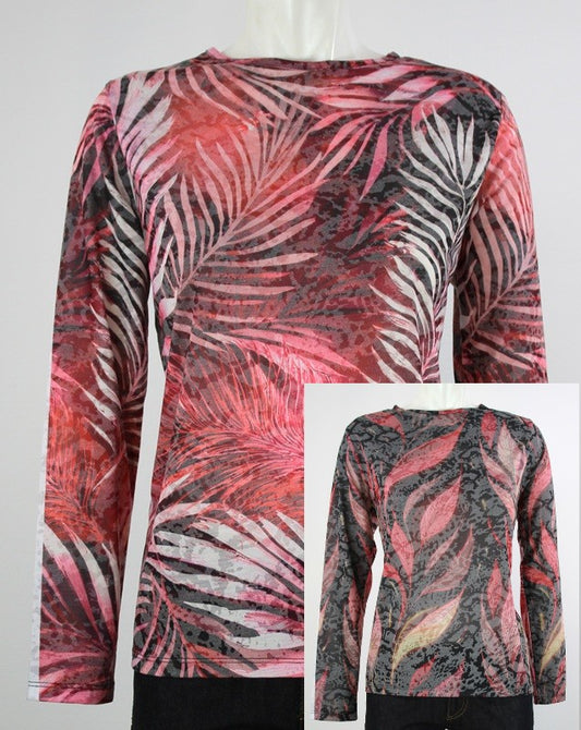 265672 CAPUCCINO - Damen - Drehshirt 820