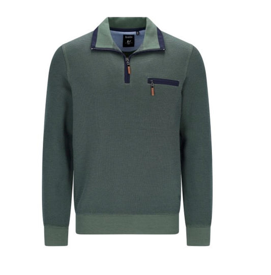 26222/3 HAJO - Sweatshirt Stay Fresh 592 salbei