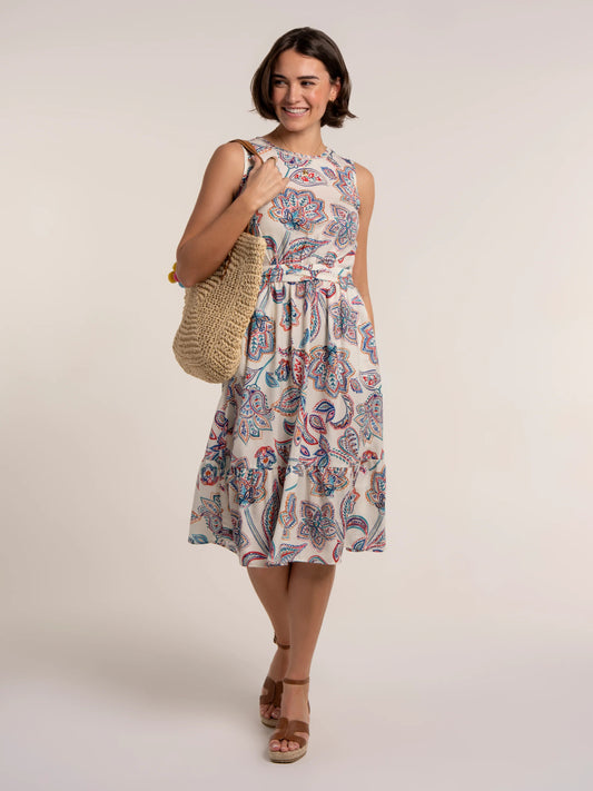 BBL DRS 00 14176 BRAKEBURN wmn - Ioanna Paisley Midi Dress flower mix