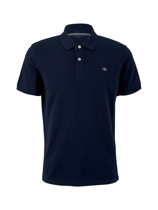 1027713 TOM TAILOR men - Polo mit Knopfleiste
