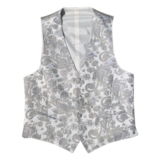 1166921 LAURENT-OR - DIGEL Ceremony Weste slim fit 46 hellgrau