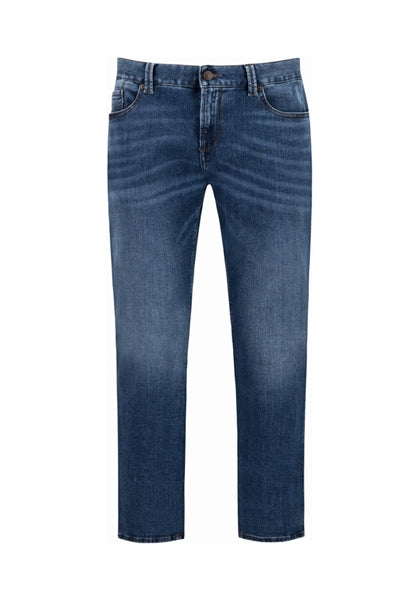 1984 PIPE - ALBERTO Pants - Super Stretch Dual FX 883 dark blue