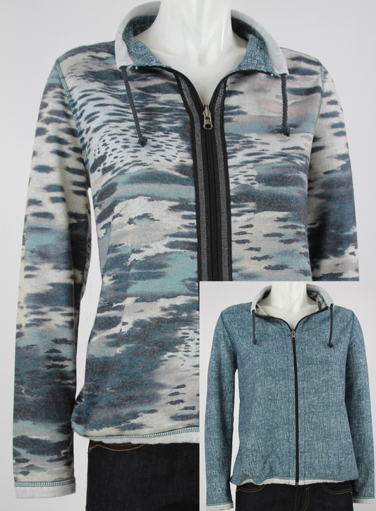 265515 CAPUCCINO - Damen-Wendejacke 650 grün