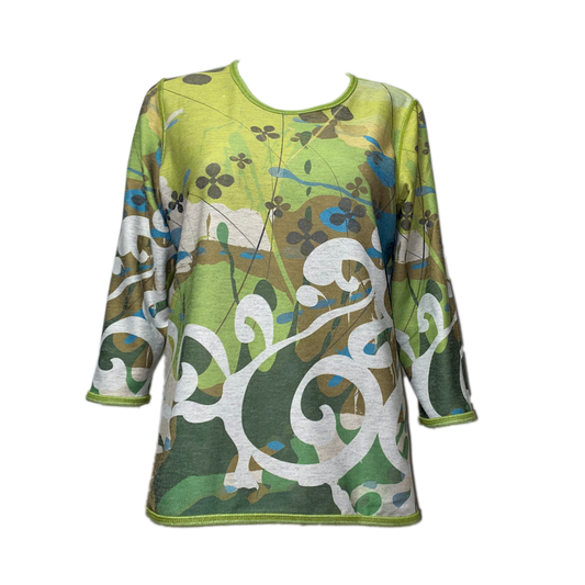 260576 CAPUCCINO Wendepullover 500 gruen