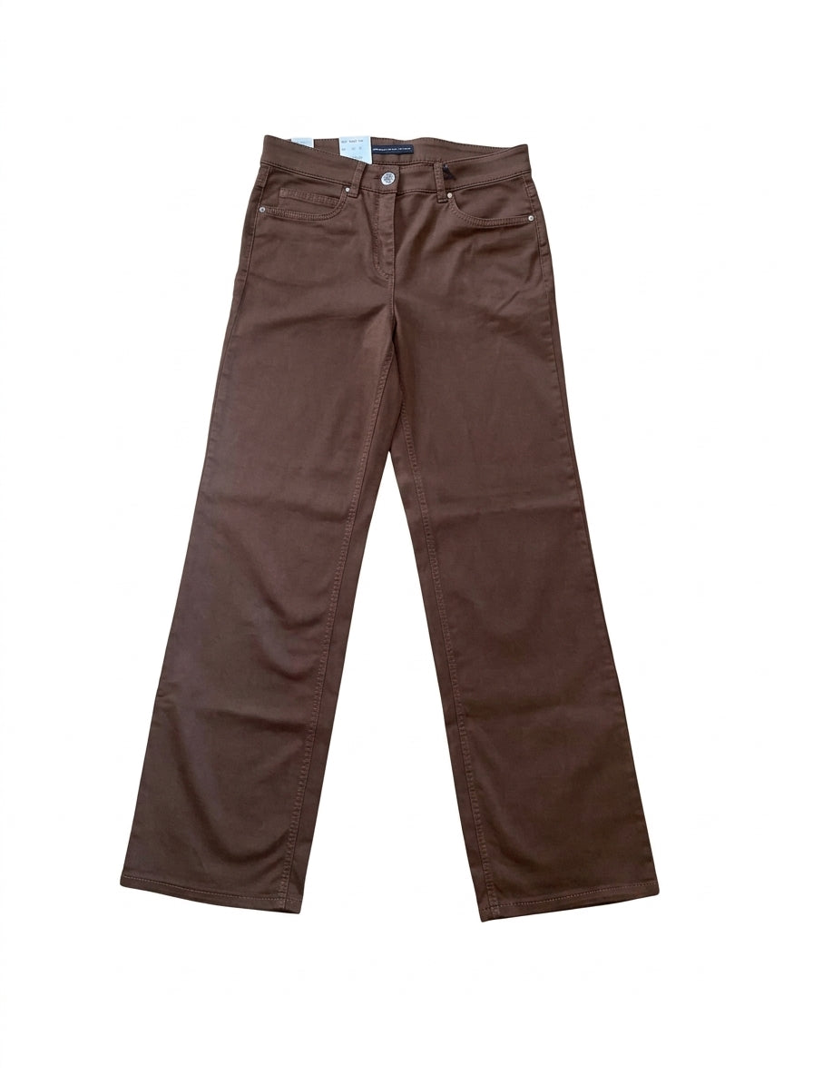 4342 CORA Wide Leg - STARK Hose 25 toffee