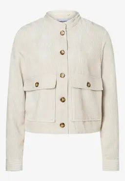 51106057 MORE&MORE - Soft Corduroy Jacket 0031 powder creme