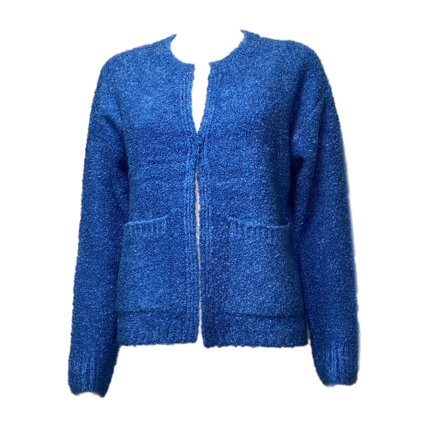 51931460 MORE&MORE - Bouclé Cardigan 0339 winterblue