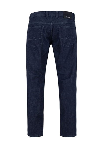 1760 PIPE - ALBERTO Pants - Super Stretch Coolmax® Navy