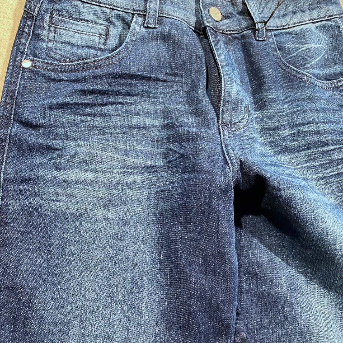 350 DARLEEN CROP TU FRINGE - ANGELS Jeans - 3258 blue used